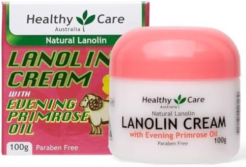 Healthy Care Lanolin Cream with EPO, Pink, 100 g