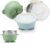 PandaEar 3 Stainless Steel Baby Bowls with Suction Cup and Lid – Porridge Bowl for Baby Porridge & Porridge, Non-Slip Baby Bowls with Silicone Cover, Unbreakable BPA-Free, Children’s Bowl from 6